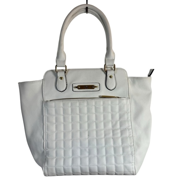 Versace 19.69 Italia White Quilted Handbag - Picture 4 of 14